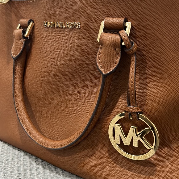 Michael Kors Shoulder Bag- Medium Brown - Picture 3 of 5